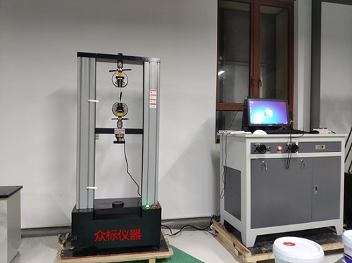 20KN電子萬能試驗機(jī)客戶現(xiàn)場